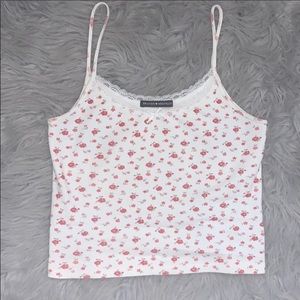 Brandy Melville lace floral Skylar Tank